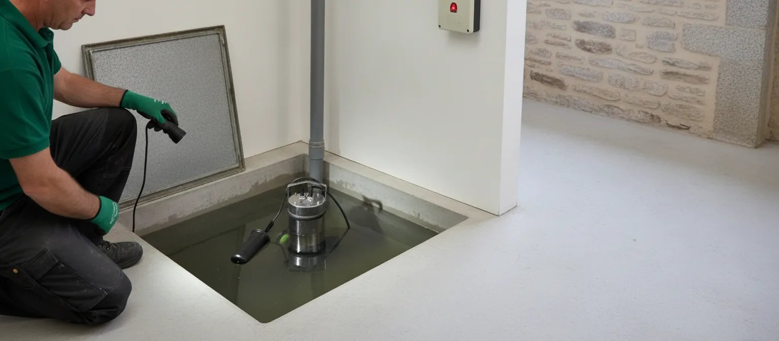 Dépannage pompe de relevage Mauves-sur-Loire – problème / diagnostic